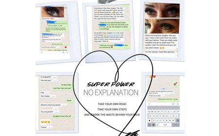 Customers views on our premium quality eyelashes 