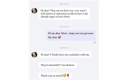 Clients review on Genleelai Premium Clear Band 3D Silk Eyelashes